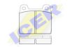 ICER 180011 Brake Pad Set, disc brake